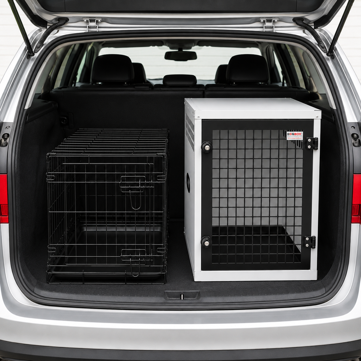 Wire Crate vs Fixed Transit Cage: What's Actually Safest for Car Travel?