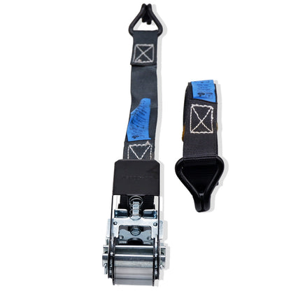 800kg Black Ratchet Strap - 4m