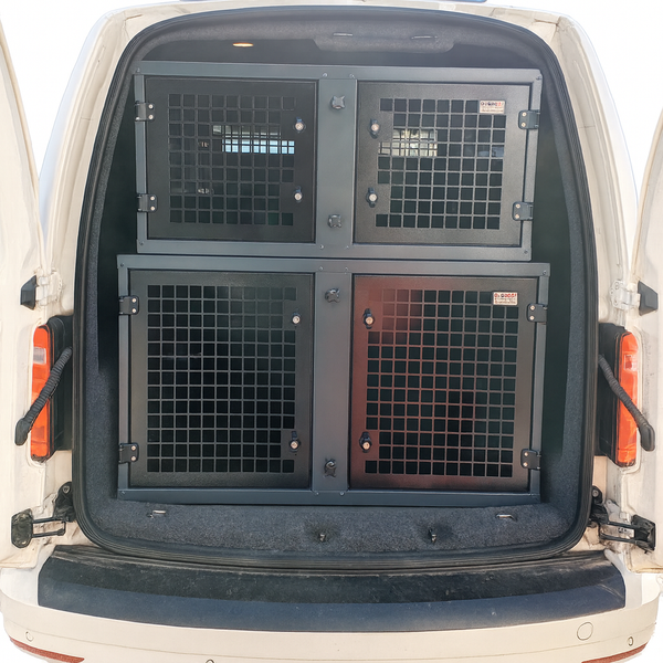DB123 - Double Dog Transport Cage