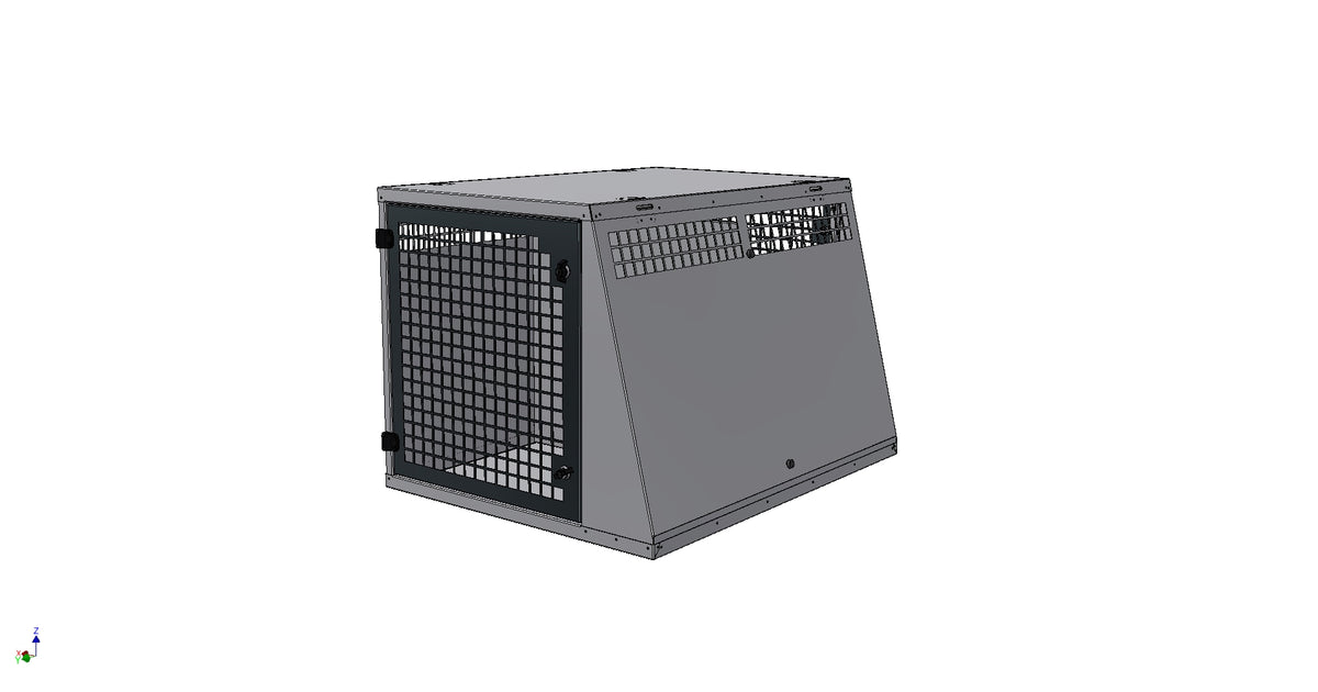 DB83 - Double Dog Large Slanted Transport Cage