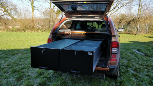 DU003 - 400mm High Double Pickup Drawer Unit