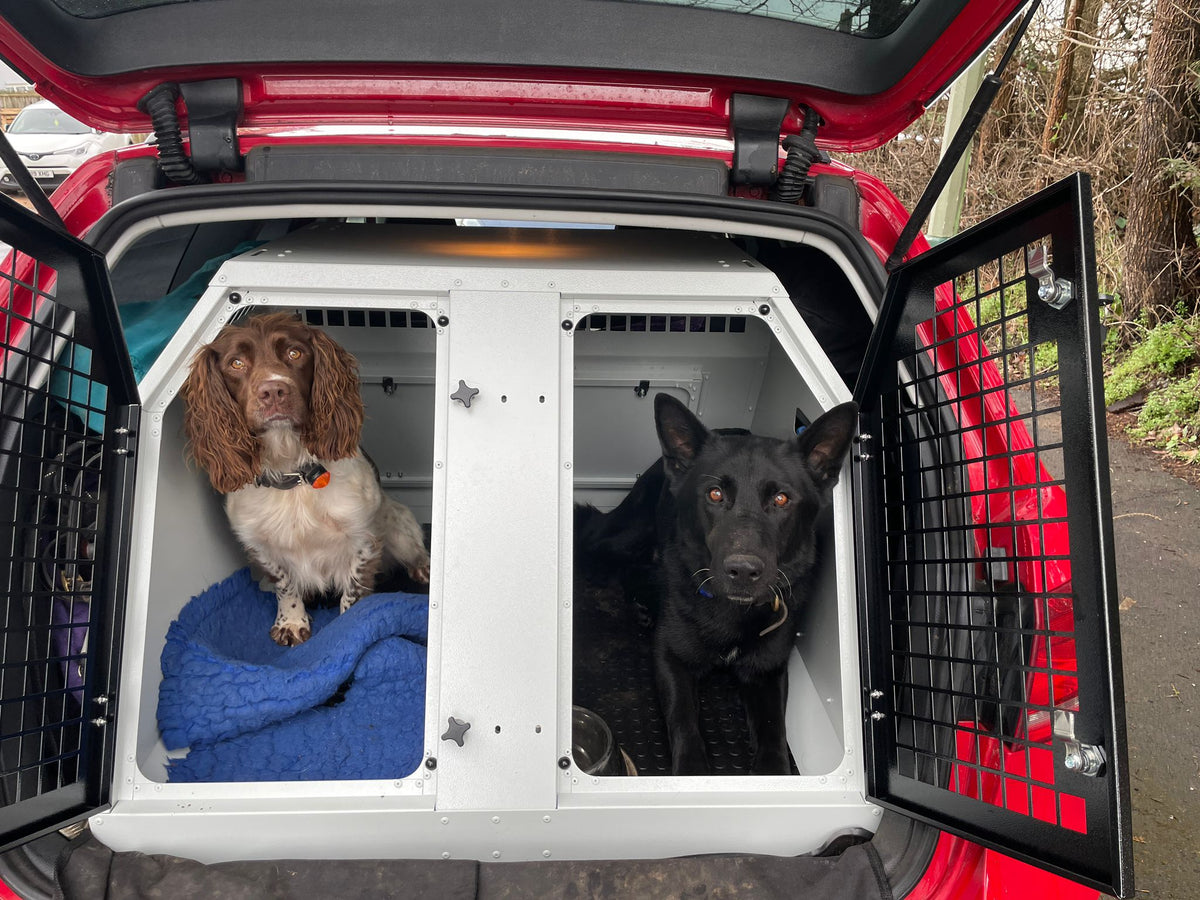 DB357 - Double Dog Transport Cage