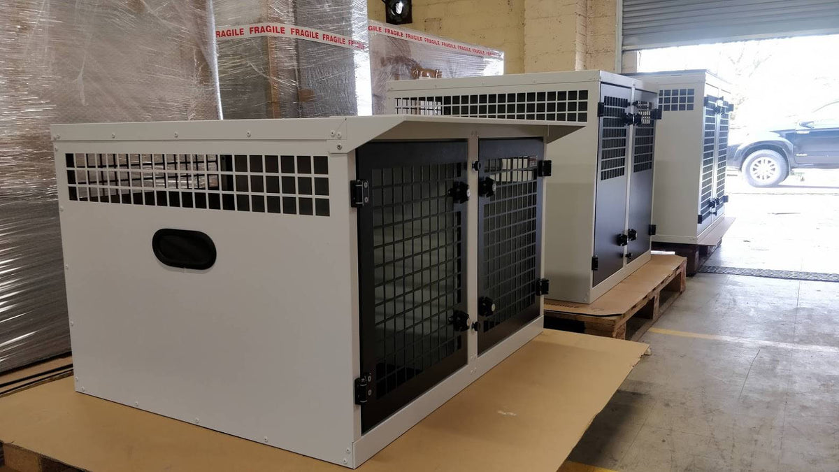DB04WP - Small Double Dog Weatherproof Transport Cage