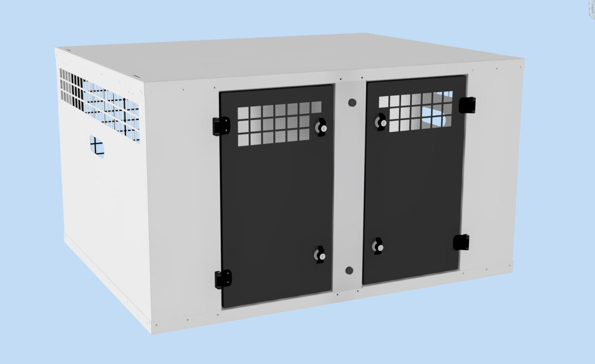 DB76 - Large Double Dog Transport Cage