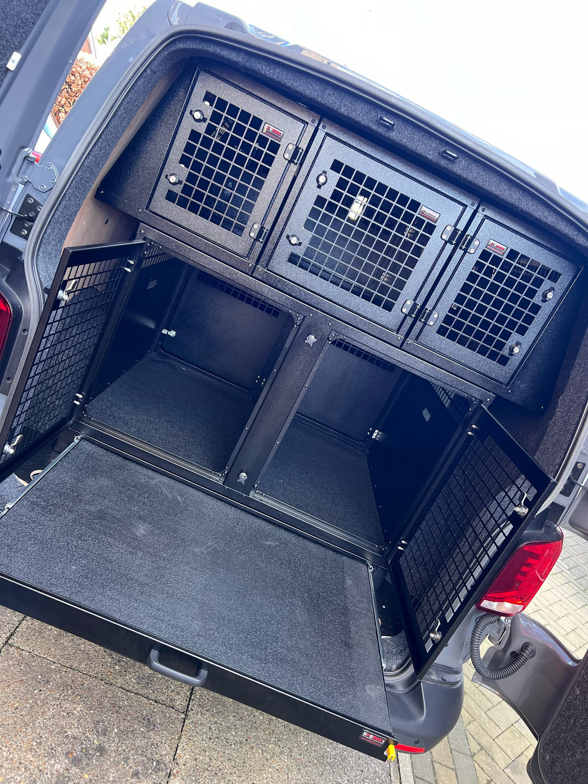 KIT18 - 5 Cage Dog Transportation Kit With Jump Board