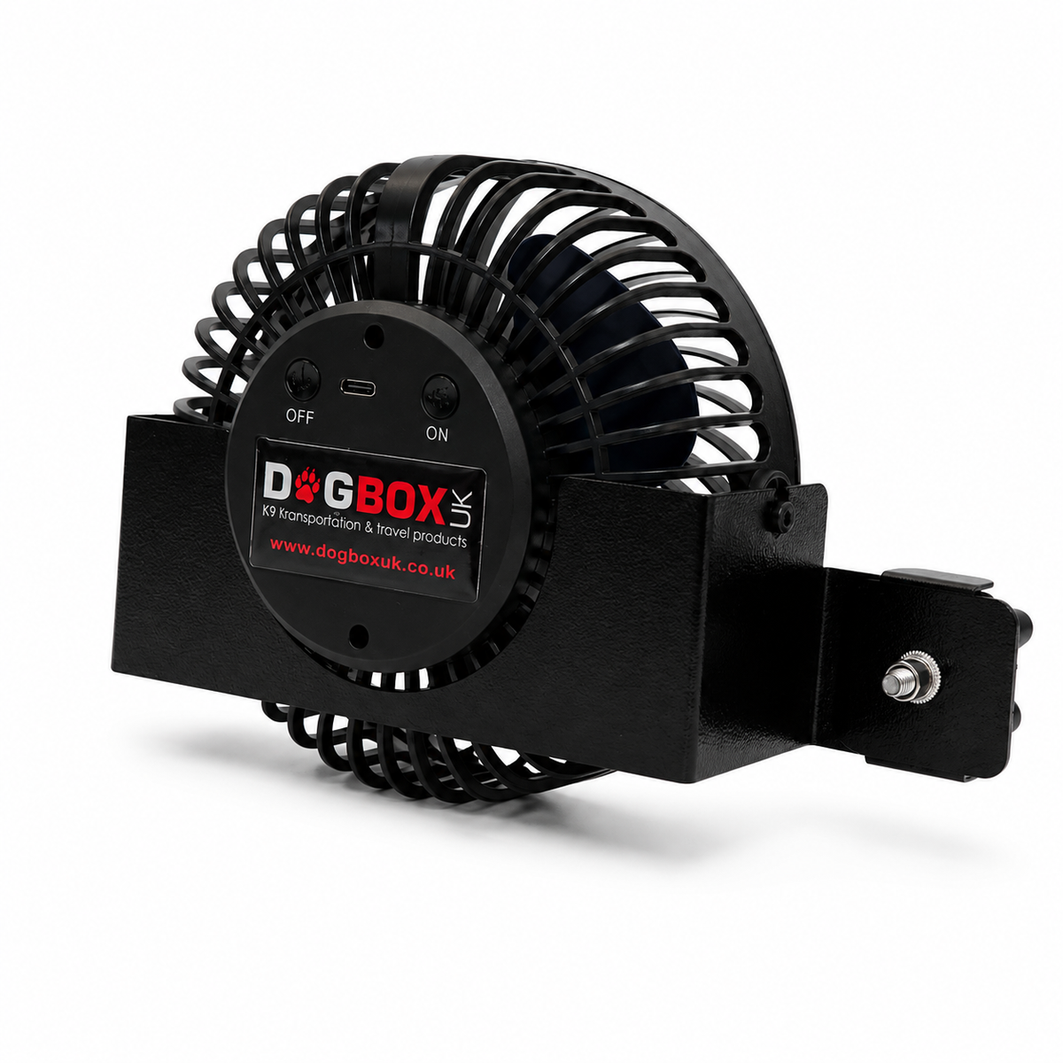 Dog Cage 12V Rechargeable Fan Unit