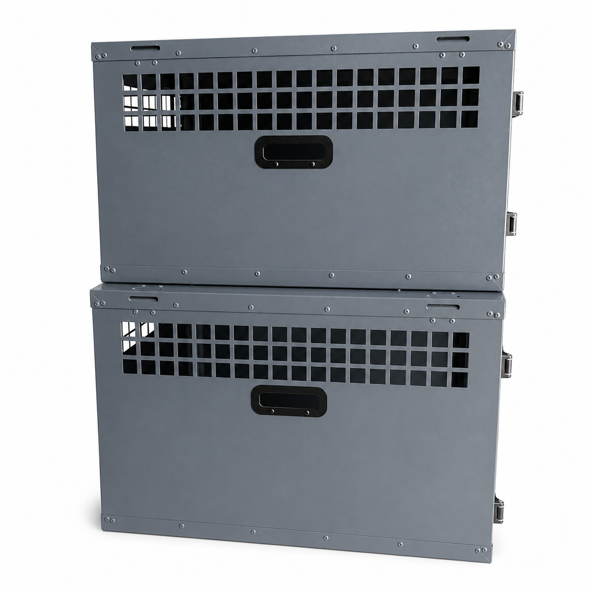 DB81 & DB62 Stacked Dog Transport Cage Kit