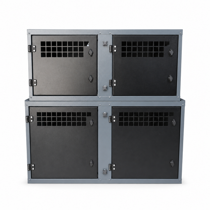 DB81 & DB62 Stacked Dog Transport Cage Kit