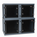DB81 & DB62 Stacked Dog Transport Cage Kit