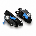 800kg Black Ratchet Straps - 4m (Pair)